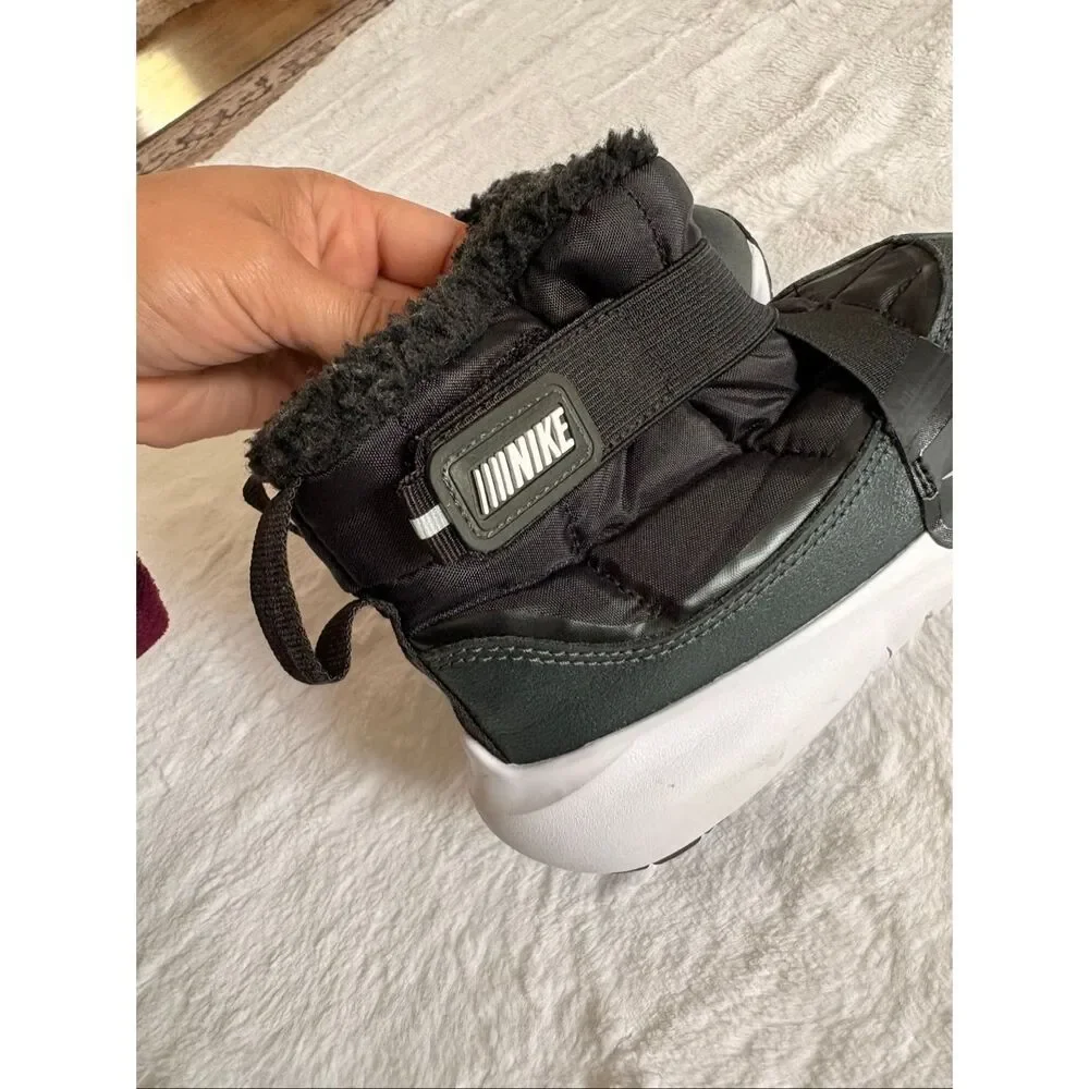 Nike Flex Advance Snow Boots Toddler 10C Black Winter Boots